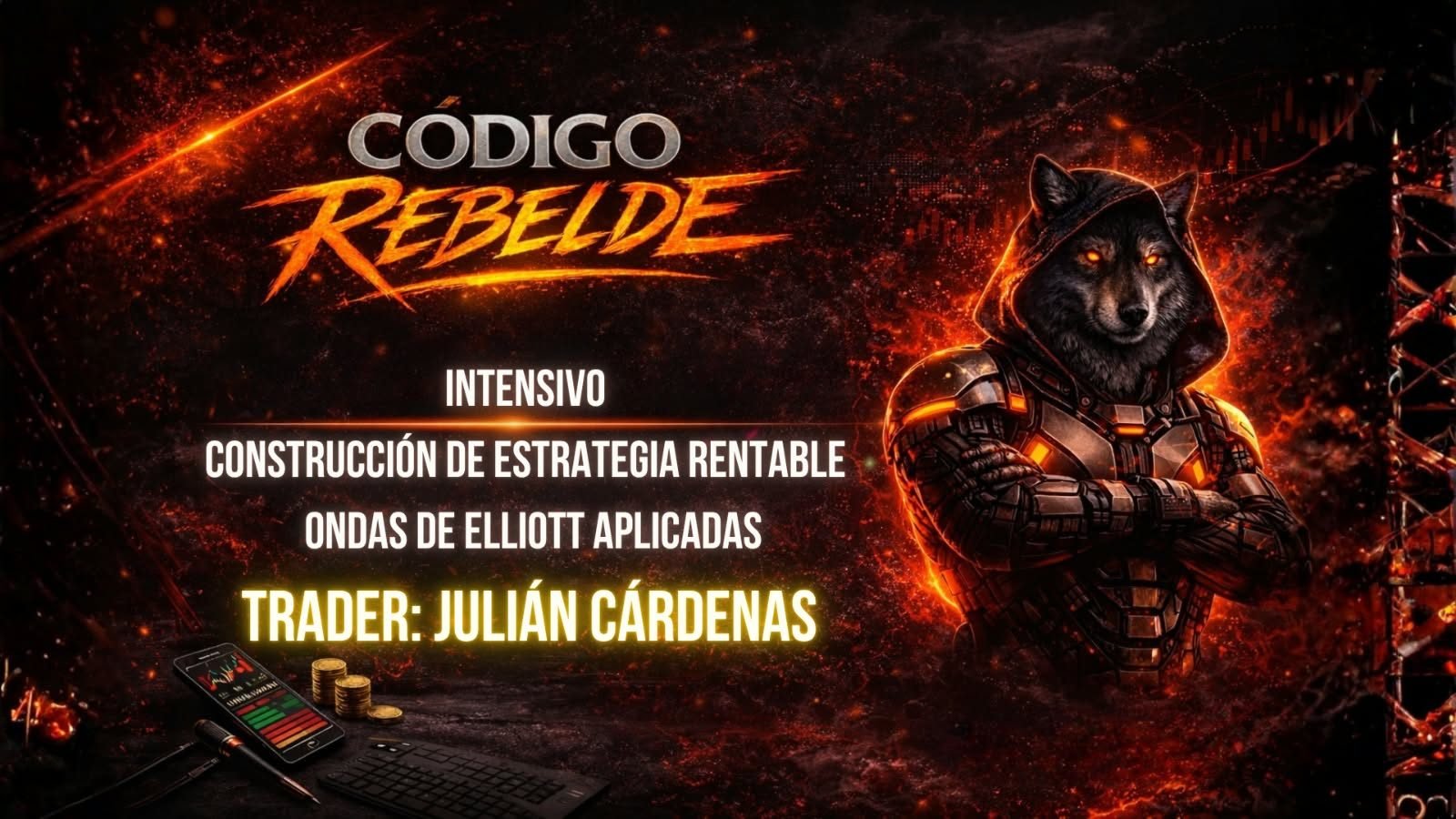 Intensivo Construcción de Estrategia Rentable + Ondas de Elliott